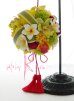 画像2: 造花オーダーメイドブーケ　和装用ボールブーケ（トロピカルミックス） (2)
