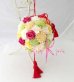 画像2: 造花オーダーメイドブーケ　和装用ボールブーケ（ピンポンマム＆ピンク） (2)