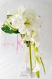 画像5: 造花カサブランカとカラー　キャスケードブーケ・ブトニア・ヘッドパーツセット