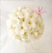 画像5: 造花オーダーメイドブーケ　クラッチ22・ブトニア・花冠（ホワイトプルメリア）